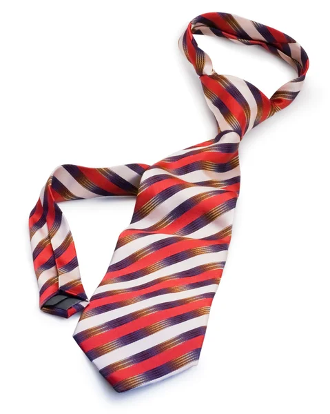 优雅条纹的领带 — 图库照片