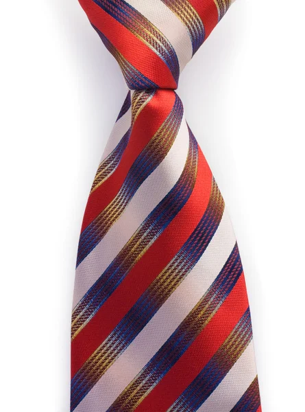 Pruhovaná kravata — Stock fotografie