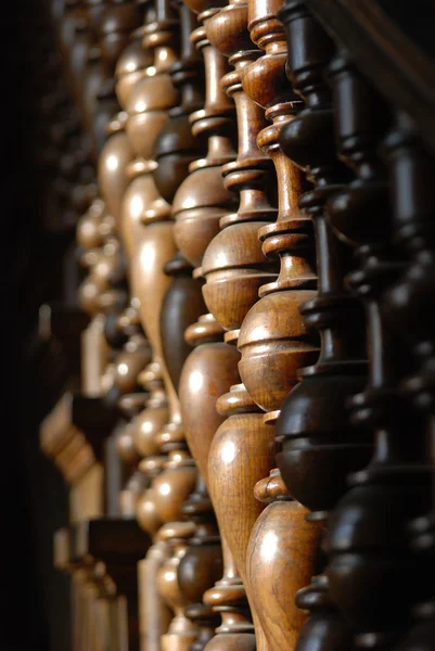 Schody drewniane backround — Zdjęcie stockowe