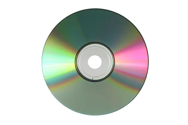 Disk izolovaných na bílém — Stock fotografie