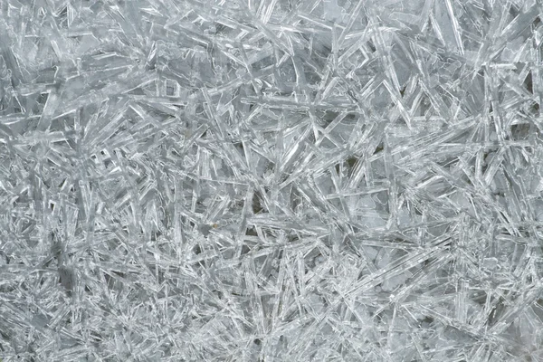 Ice crystals pattern — Stock Photo, Image
