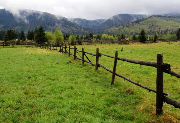 stock image Wooden fence