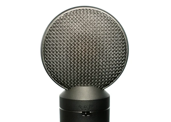 Close-up of studio microphone — Stock Photo, Image