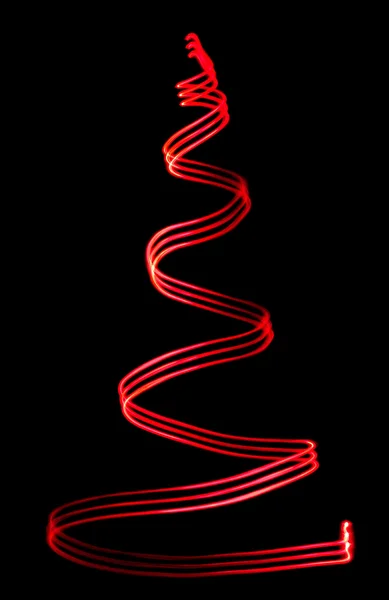 Kerstboom (licht) — Stockfoto