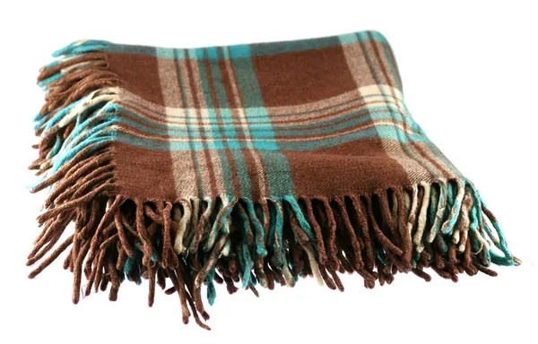 Manta de lana de tartán — Foto de Stock