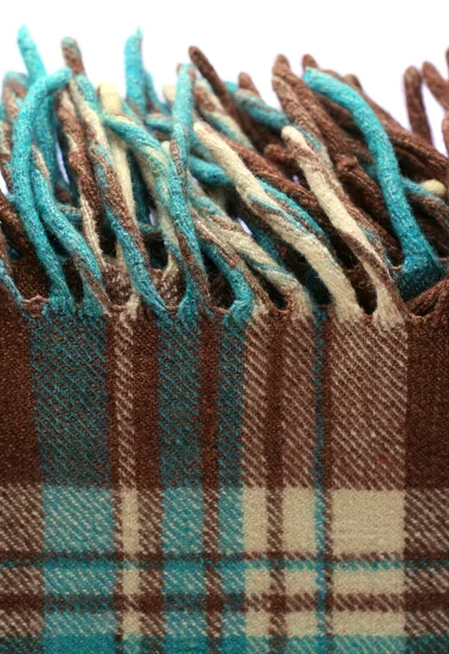 Tartan gyapjú takaró — Stock Fotó