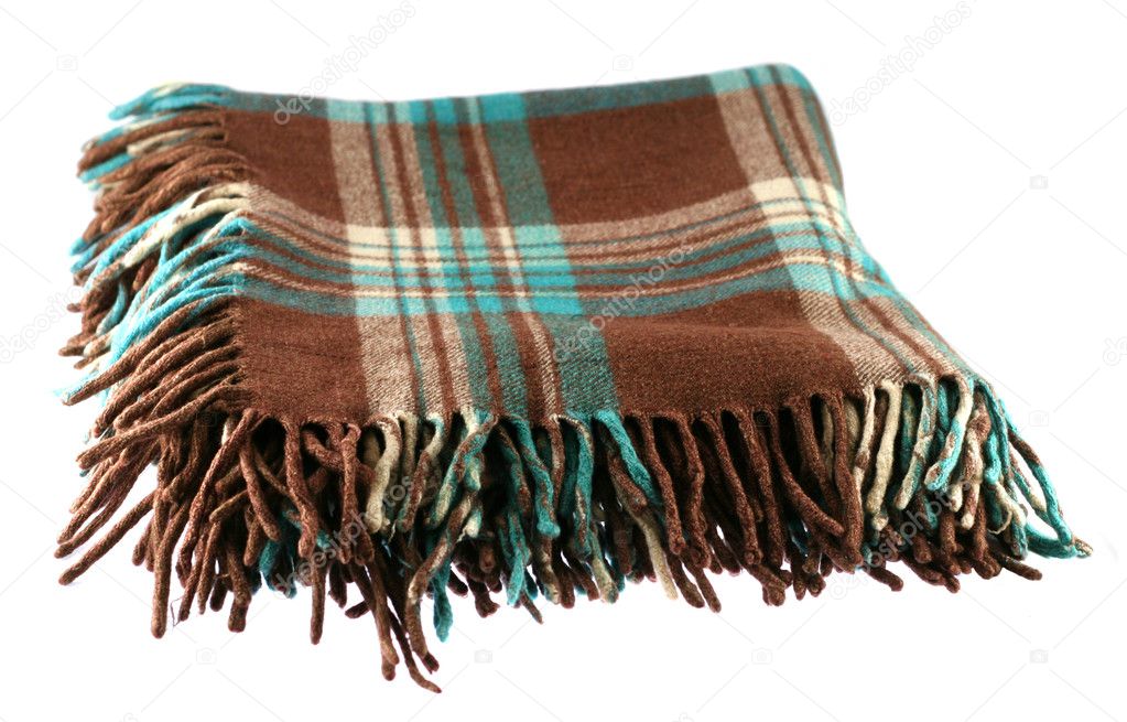 Tartan wool blanket
