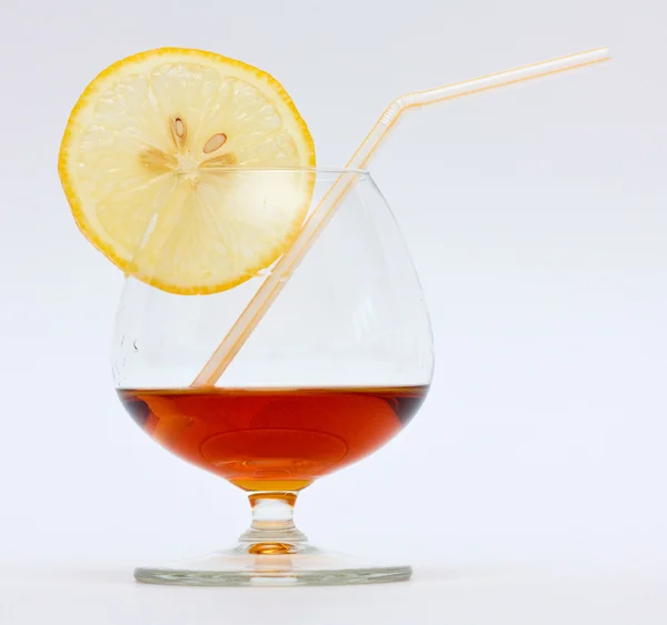 Sklenice brandy — Stock fotografie