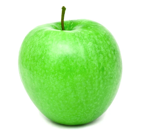 新鲜明亮的绿色苹果 — 图库照片