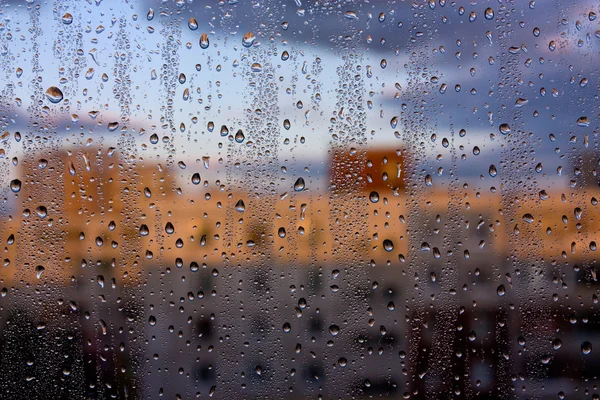 Σταγόνες βροχής — Φωτογραφία Αρχείου