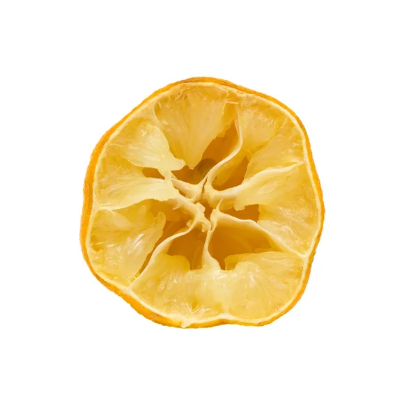 Squeezed lemon — Stock Photo, Image