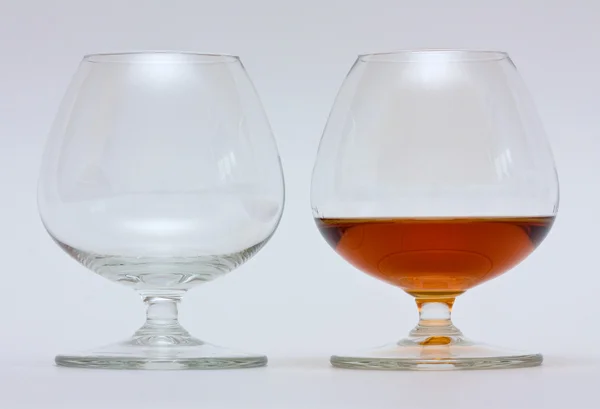 Två glas — Stockfoto