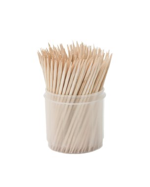 Toothpicks in box clipart