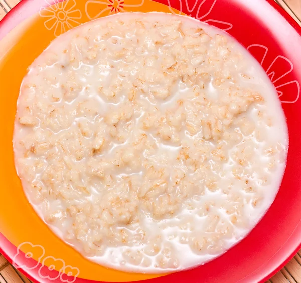 Porridge di farina d'avena — Foto Stock
