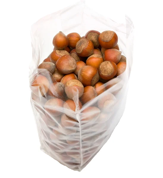 Förpackning med nötter — Stockfoto