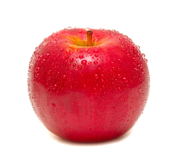 Dojrzałe czerwone jabłko — Zdjęcie stockowe