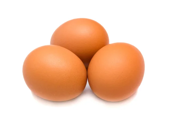 Três ovos — Fotografia de Stock
