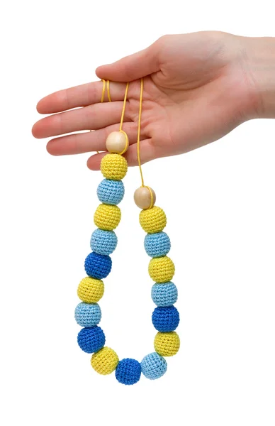 Bead necklace — Stock Photo, Image