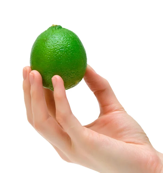 Green lime — Stock Photo, Image