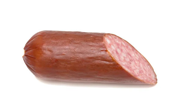 Pedaço de salsicha — Fotografia de Stock