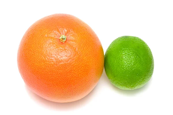 Grapefruit und Limette — Stockfoto