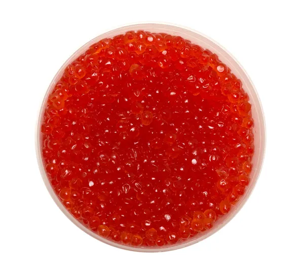 Röd kaviar Stockbild
