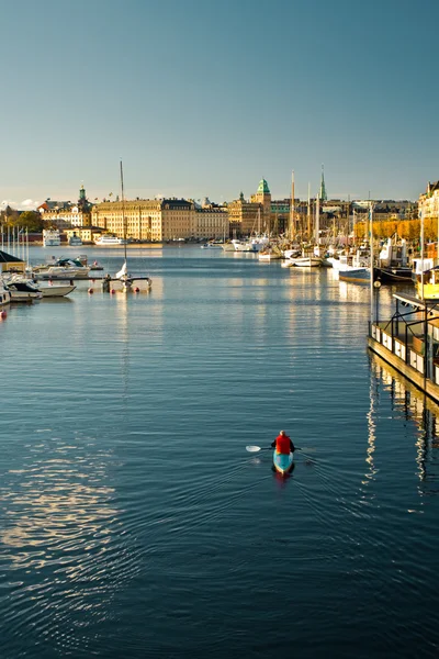 Το πρωί στη Στοκχόλμη Royalty Free Εικόνες Αρχείου