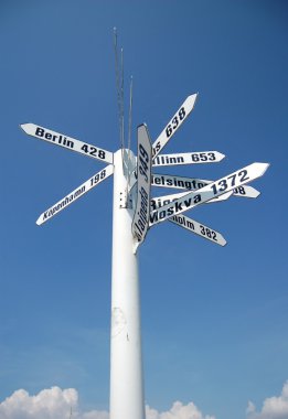 Signpost clipart