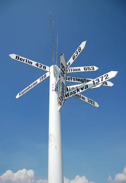 stock image Signpost