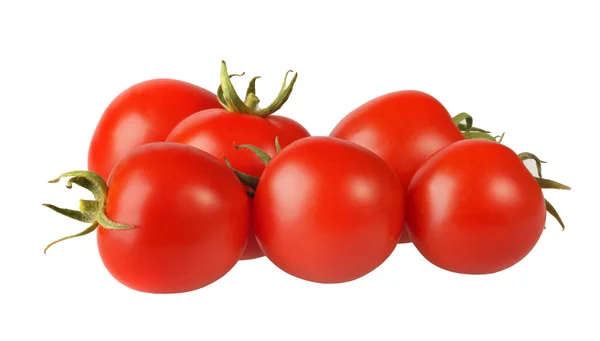 Pomodori rossi su sfondo bianco — Foto Stock
