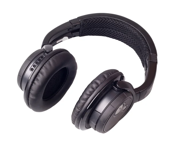 stock image Black headphones