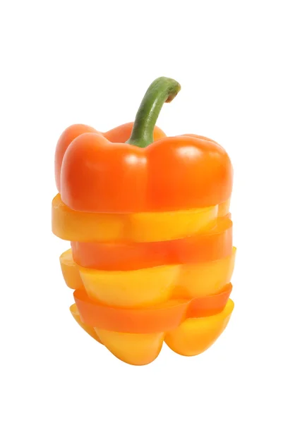Slice of sweet pepper — Stock Photo, Image