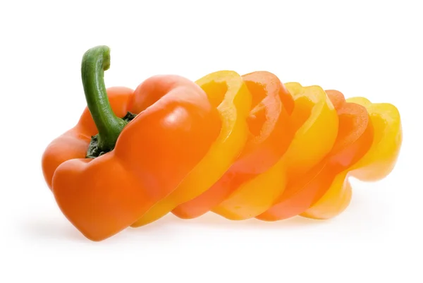 Slice of sweet pepper — Stock Photo, Image