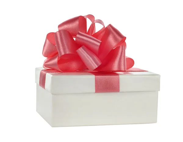 Box with bow — Stock Photo, Image