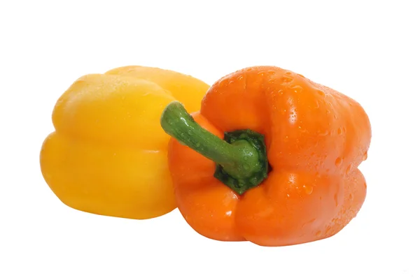 Sweet pepper on white background — Stock Photo, Image