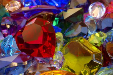 Pile of gems clipart