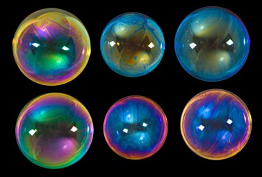 Soap bubbles clipart