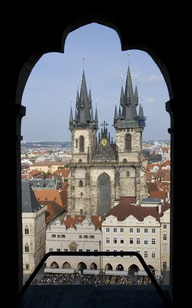 Prague old town square — Stock Photo, Image