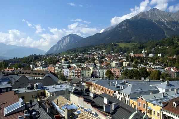 stock image Innsbruck rooftops