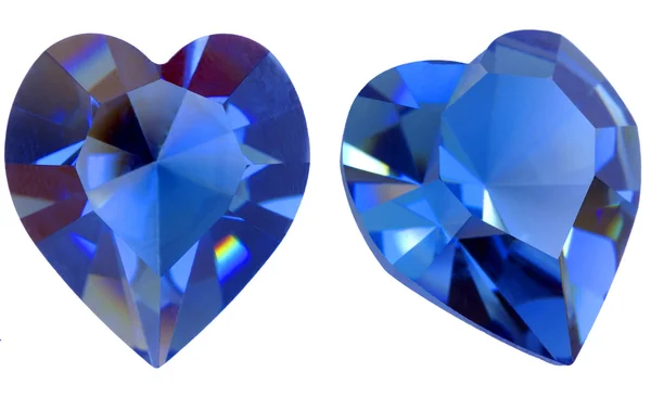 Kalp şeklinde mücevher — Stok fotoğraf