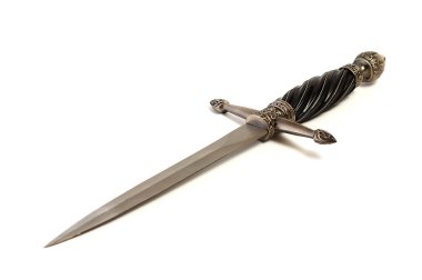 Medieval dagger replica clipart