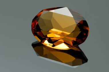 Yellow gem clipart