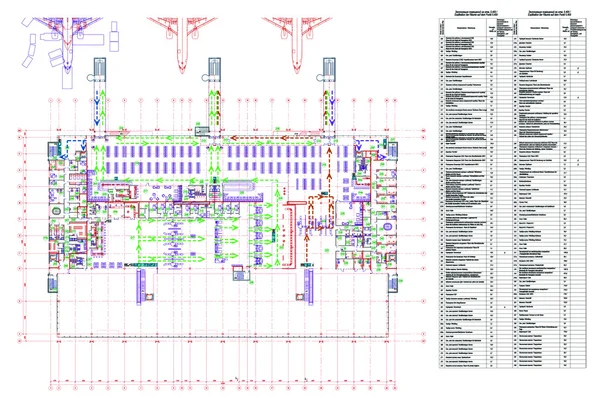 Stock image Airport project