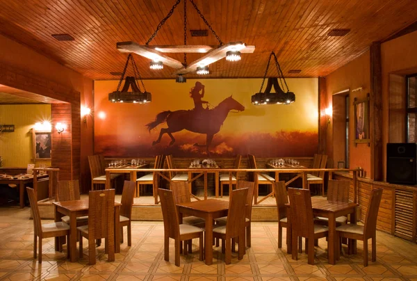Restaurante interior — Fotografia de Stock