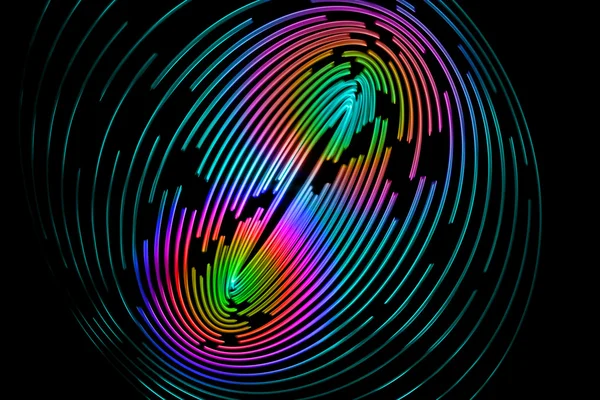 Glowing swirl — Stock Photo, Image