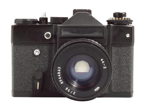 Old SLR photo camera — Stock Photo, Image