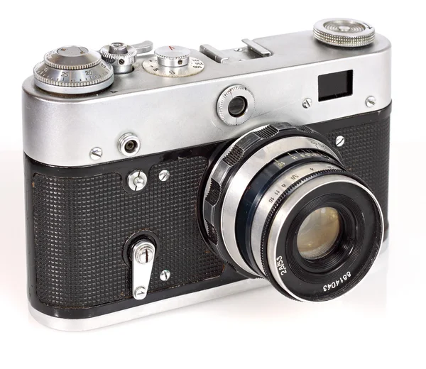 Starý fotoaparát hledáček — Stock fotografie