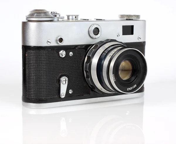 Old viewfinder photo camera — Stock Photo, Image