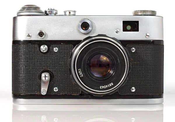 Old viewfinder photo camera — Stock Photo, Image