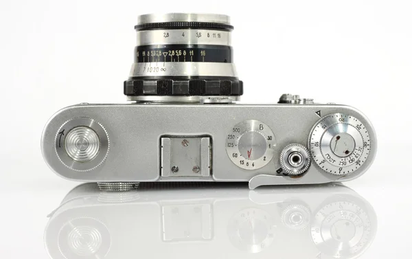Starý fotoaparát hledáček — Stock fotografie